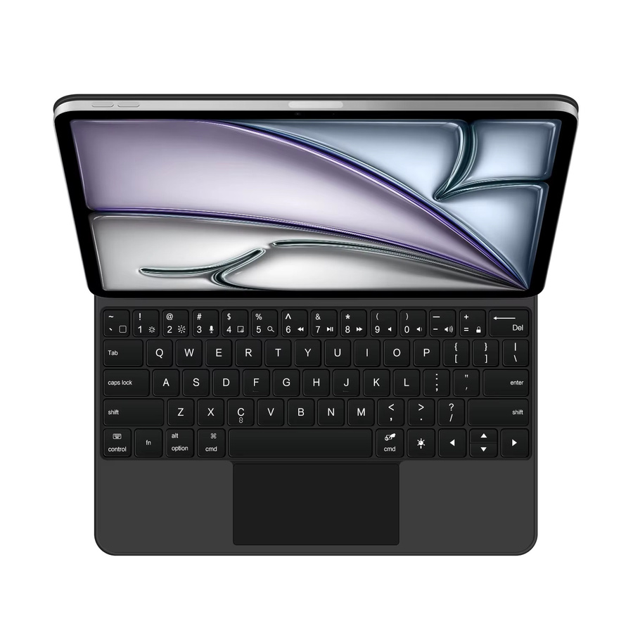 Apple Magic Keyboard Smart Case für iPad Air 13 Zoll in Schwarz mit spanischem QWERTY-Layout - Bild 2