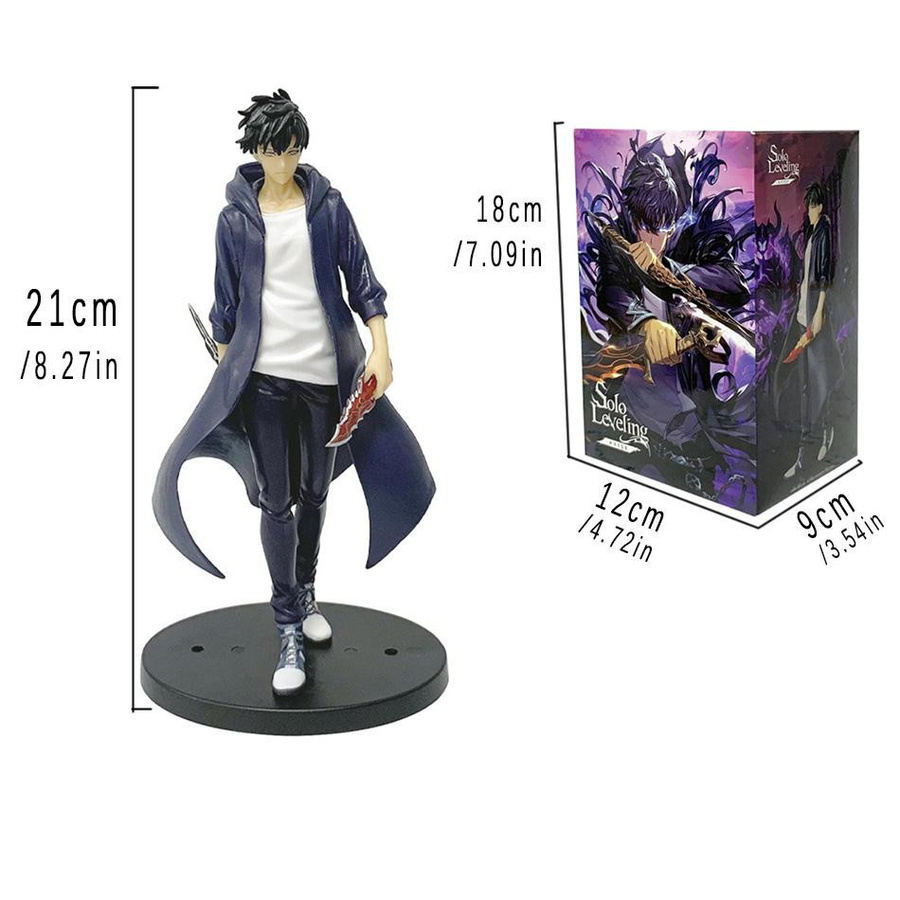 Fashnics Solo Leveling Sung Jin woo Anime-Figur Modell Puppe 14+y - Bild 2