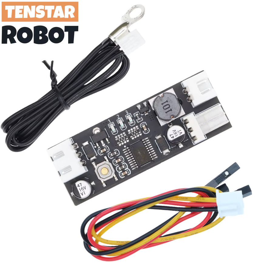 TENSTAR ROBOT DC PWM Lüfter Temperaturregler und Geschwindigkeitsregler für PC CPU Kühler in Schwarz - Bild 2
