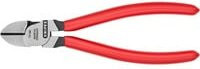 Knipex Seitenschneider aus Chrom-Vanadium mit Kunststoffbeschichtung in Schwarz und Rot, 160 mm - Bild 1