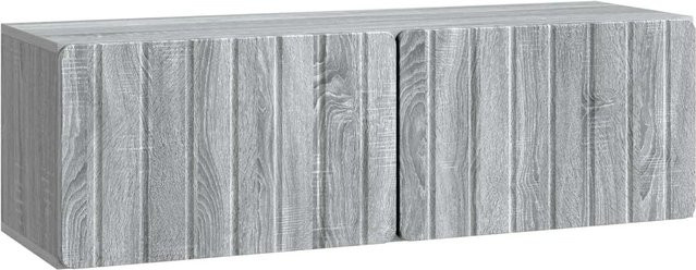 vidaXL Wandmontierter TV-Schrank Modern in Grau Sonoma, B/H/T: 98 x 31 x 30 cm - Bild 1