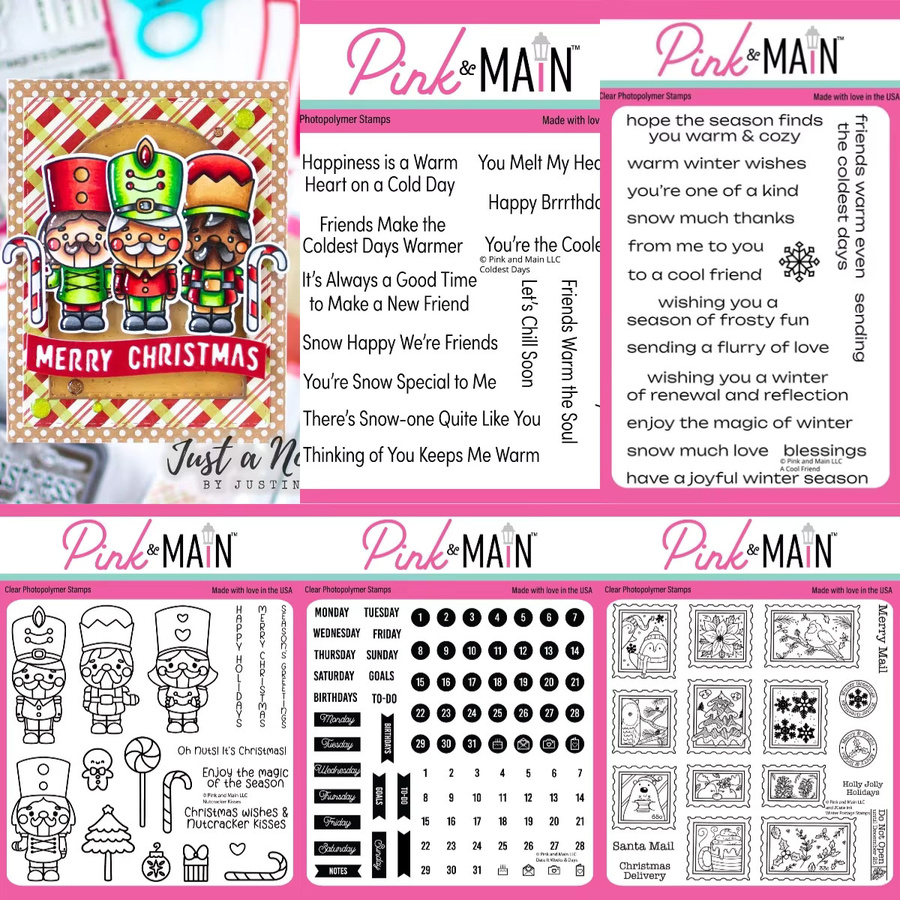 Metall-Stanzformen A Cool Friend Stempel 2025 für Scrapbooking und DIY-Bastelprojekte, Mehrfarbig - Bild 1
