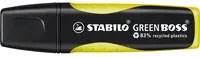 STABILO Textmarker GREEN BOSS mit Keilspitze in Grün, Gelb und Schwarz - Bild 1