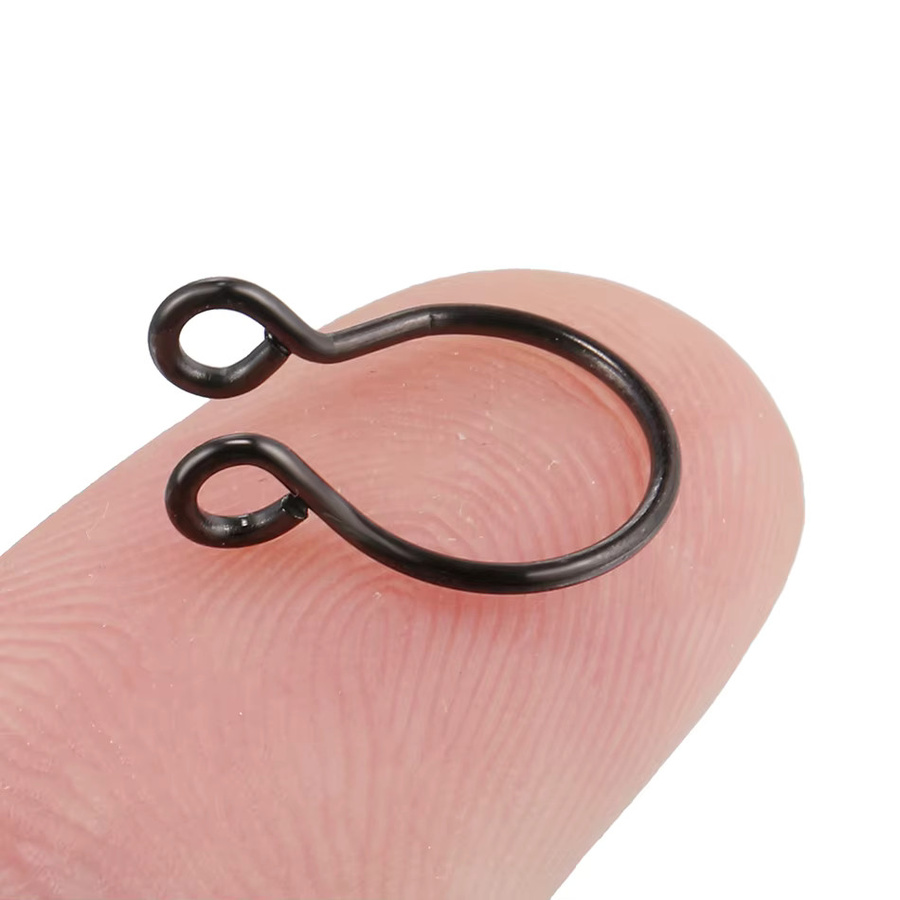 SWANJO Septum Ring, U-Form, Edelstahl, Unisex - Bild 2