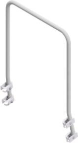 Hymer Haltevorrichtung stirnseitig für 6878, passend für 2-5 Stufen, weiß - Bild 1