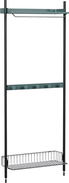 HAY Pier System 1041 Garderobe in Blau aus Aluminium und Stahl - Bild 1