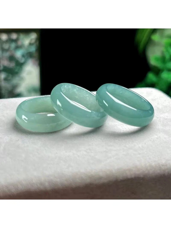 MC Ring Jadeit, Vintage, Unisex - Bild 5