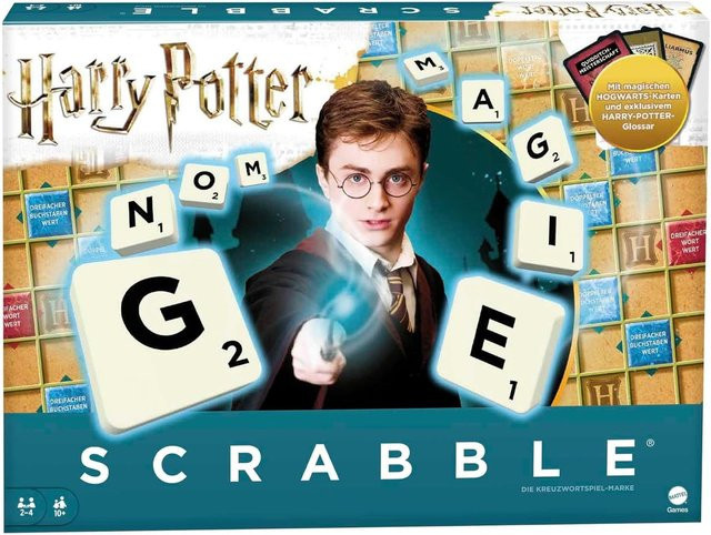 Mattel Harry Potter Scrabble, Brettspiel, ab 10 Jahren - Bild 1