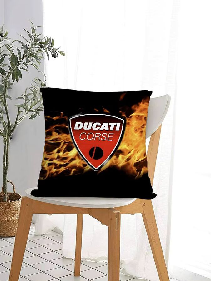 D-DucatiES Italien Kissenbezug aus Plüsch in Multicolor für dein Sofa und deine Heimdekoration - Bild 5