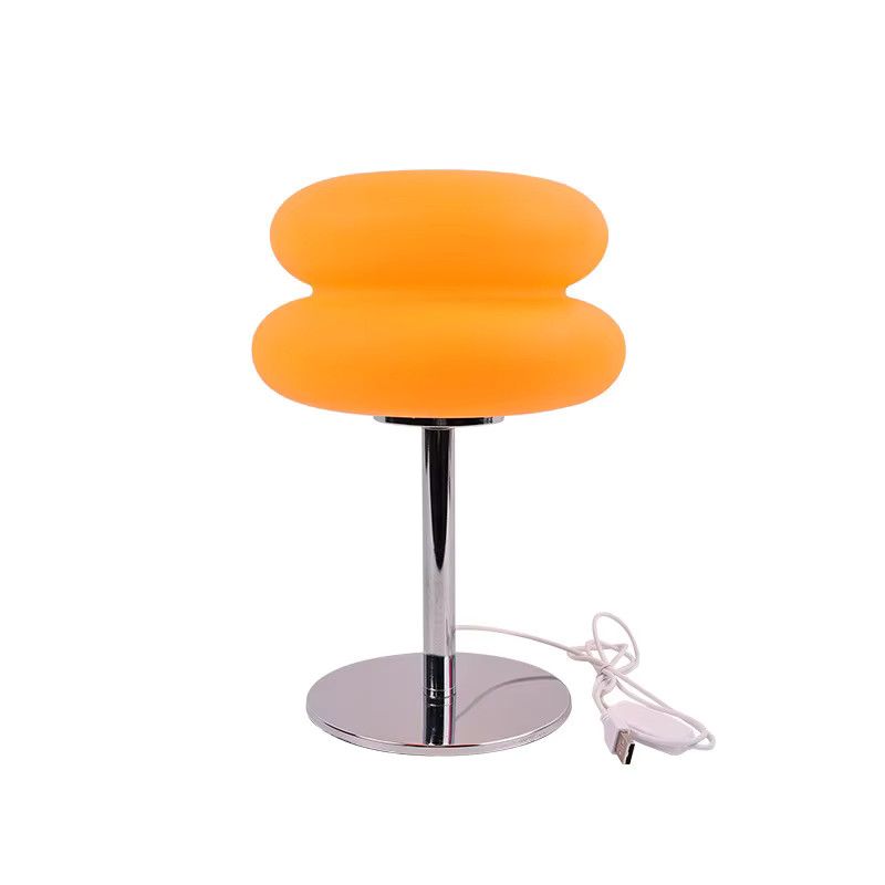 Dimmbare Macaron-Tischlampe von KDULIT in dreifarbig, ideal als Nachtlicht und Schreibtischlampe für Schlafzimmer und Wohnzimmer - Bild 3