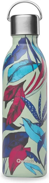 Isotherme Flasche Qwetch Active in Green Multicolour, 0,36 l - Bild 1