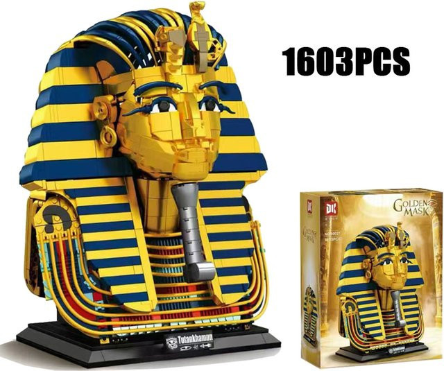 Goldener Masken-Bausatz, Konstruktions-Bausteine, 1.603 Teile - Bild 1