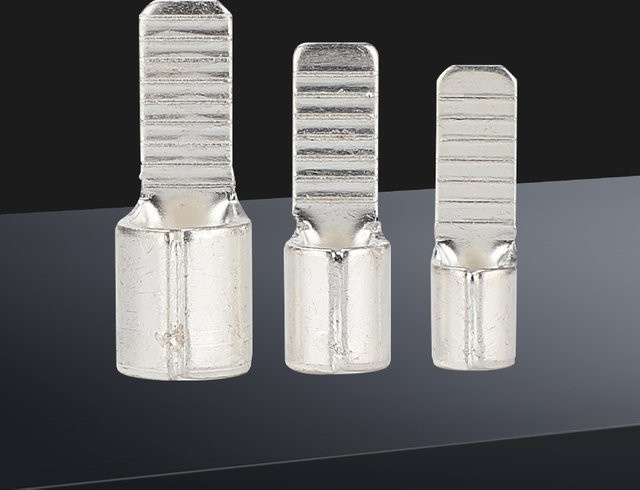 Verzinnten C45 Kontaktstift aus Kupfer in Silber für DZ47 Schutzschalter-Stecker als stiftförmiger Kabelanschluss und Crimpklemme für 1,5-25 mm² Kabelschuhe - Bild 1