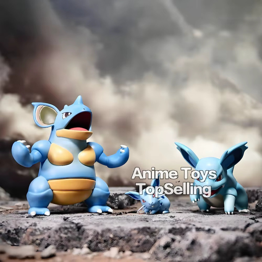 Bandai Pokémon Nidoqueen und Nidoking, Actionfiguren, 2-6 cm - Bild 2
