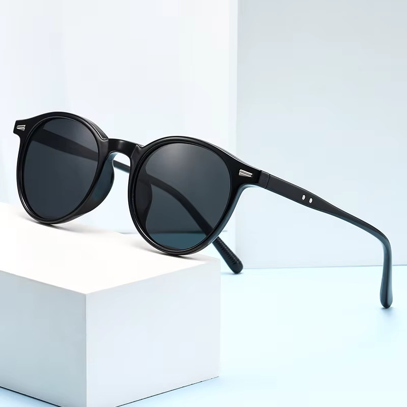 Runde Sonnenbrille, Vollrand, Herren - Bild 1