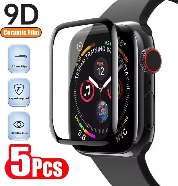Apple Displayschutzfolie Keramik, Schwarz, Unisex - Bild 1