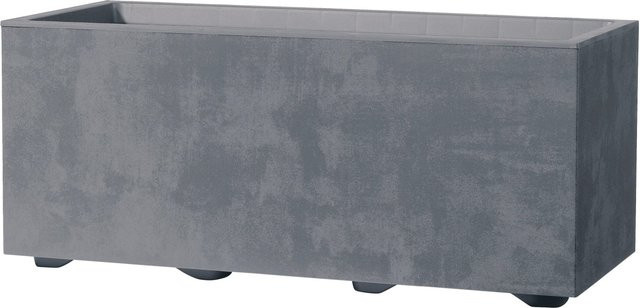 Deroma Pflanzkasten Millennium in Aschgrau, B/T/H: 59 x 25 x 25 cm - Bild 1