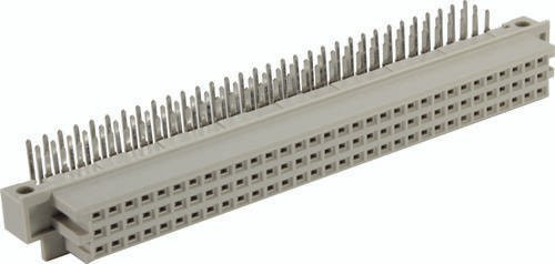 HARTING Federleiste 09792967801 aus Messing in Grau mit 3 Reihen - Bild 1