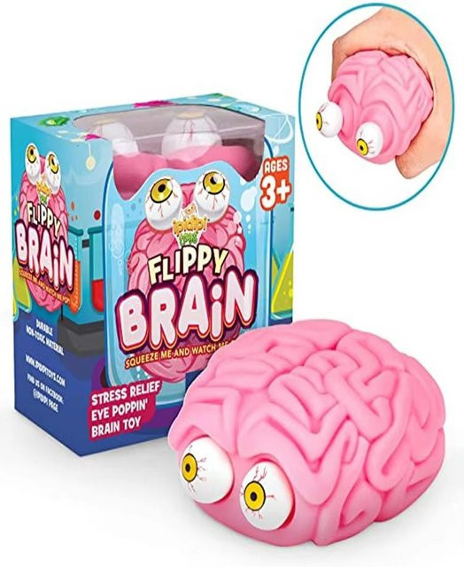 Fashnics Anti-Stress Flippy Gehirn Squishy, Fidget-Spielzeug - Bild 1