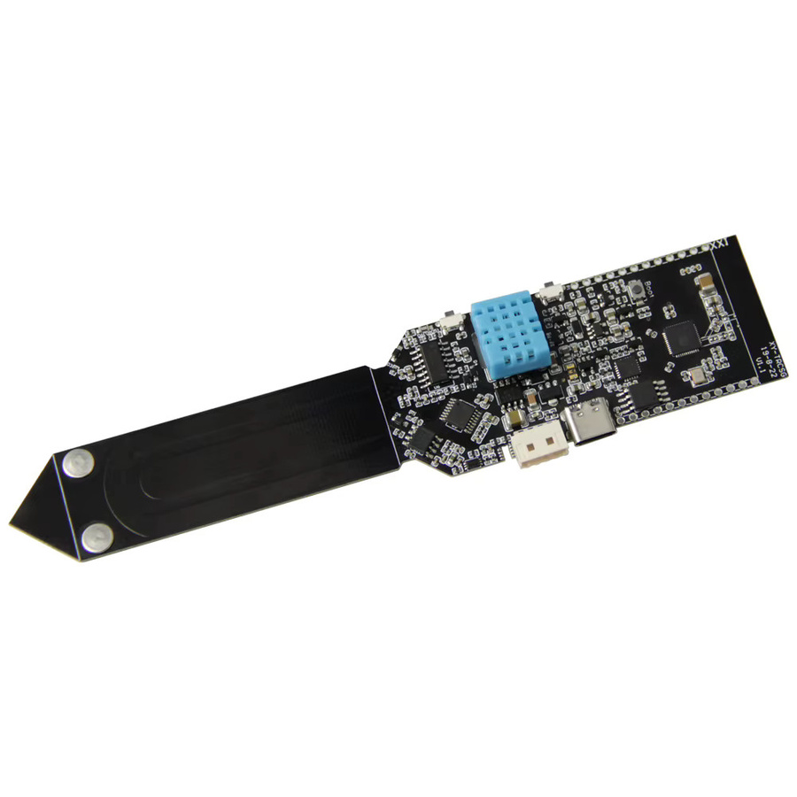 LILYGO TTGO T-Higrow ESP32 WiFi Bluetooth Sensor mit DHT11 für Boden Temperatur, Feuchtigkeit und Photometrie in Schwarz - Bild 2