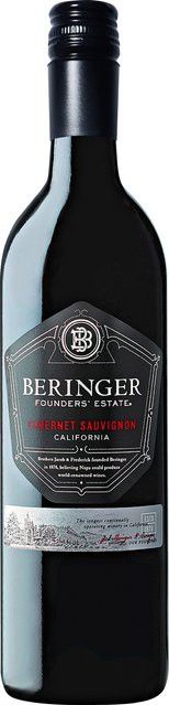Beringer Founders Estate Cabernet Sauvignon, Rotwein, Kalifornien, 2022, trocken, 0,75 l - Bild 1
