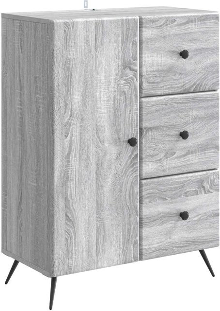 vidaXL Sideboard Modern in Grau Sonoma, B/T/H: 66 x 34,5 x 90 cm - Bild 1