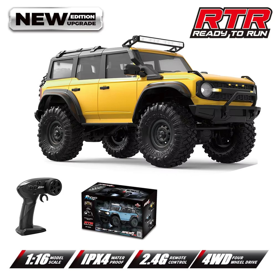 JIKEFUN RC Auto, 1:16, 4WD Off-Road, mit LED, ab 14 Jahre - Bild 4