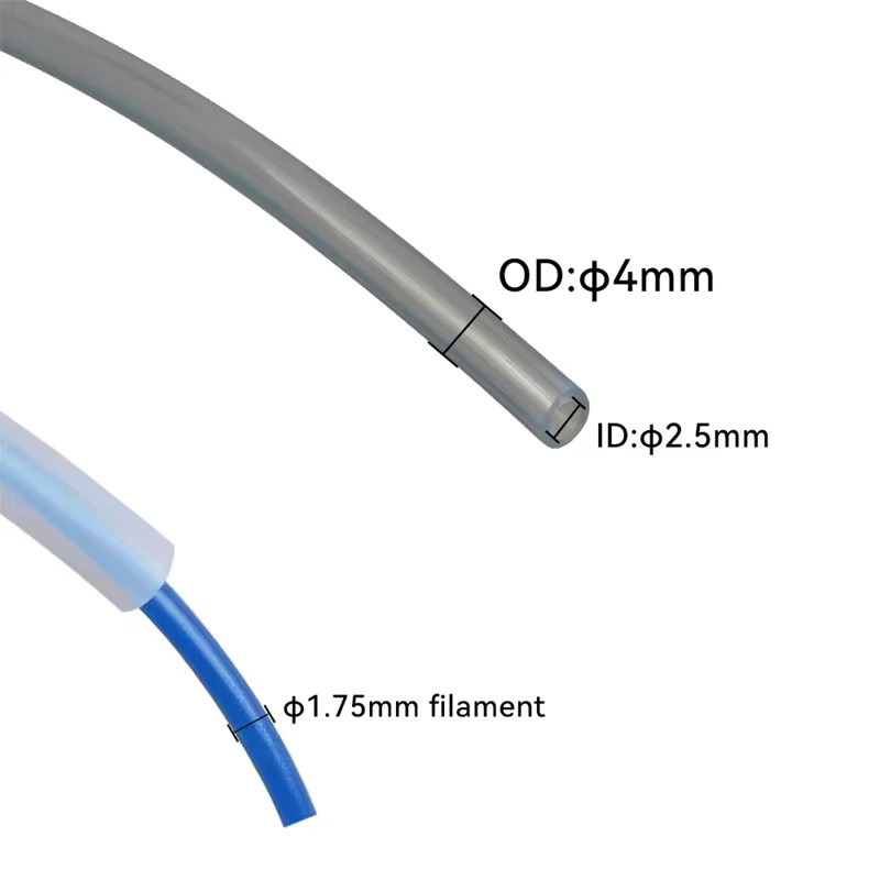 Bambu Lab PTFE Rohr für 3D Drucker P1S P1P X1C A1 Mini und AMS Lite in Weiß oder Grau - Bild 3
