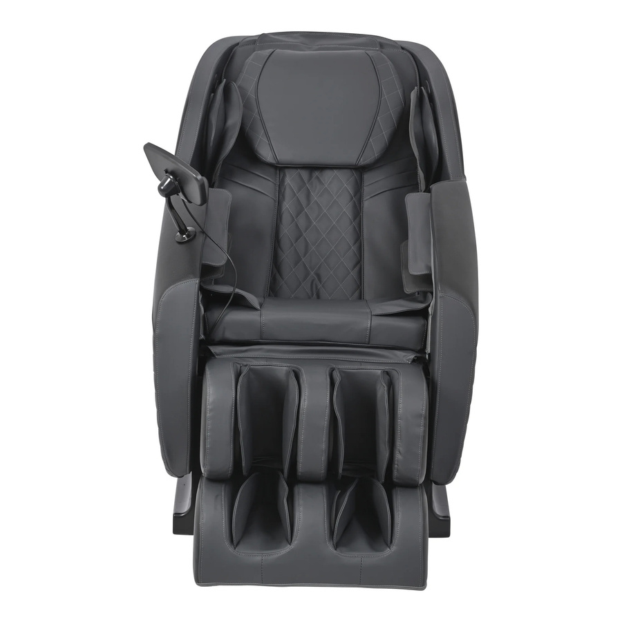 Alpha Techno Massagesessel AT-8330 in Schwarz aus Kunstleder - Bild 3