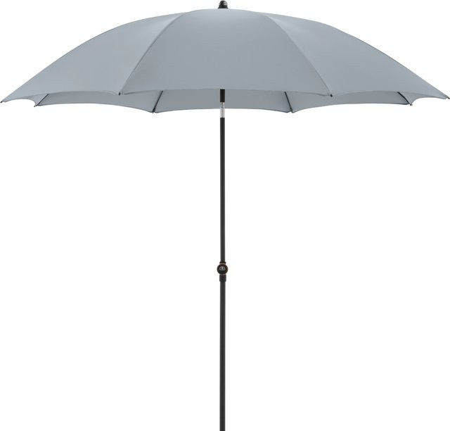 Doppler Sonnenschirm myZONE 200 Manual Mittelmastschirm, hellgrau, Durchmesser: 200 cm - Bild 1