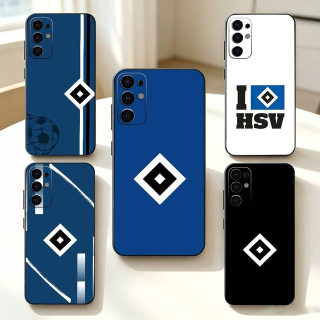 H-Hamburger-R SV Cool Handyhülle für Samsung Galaxy S25 S24 S23 S22 S21 S20 Ultra Plus FE Lite Note 10 in Schwarz - Bild 1
