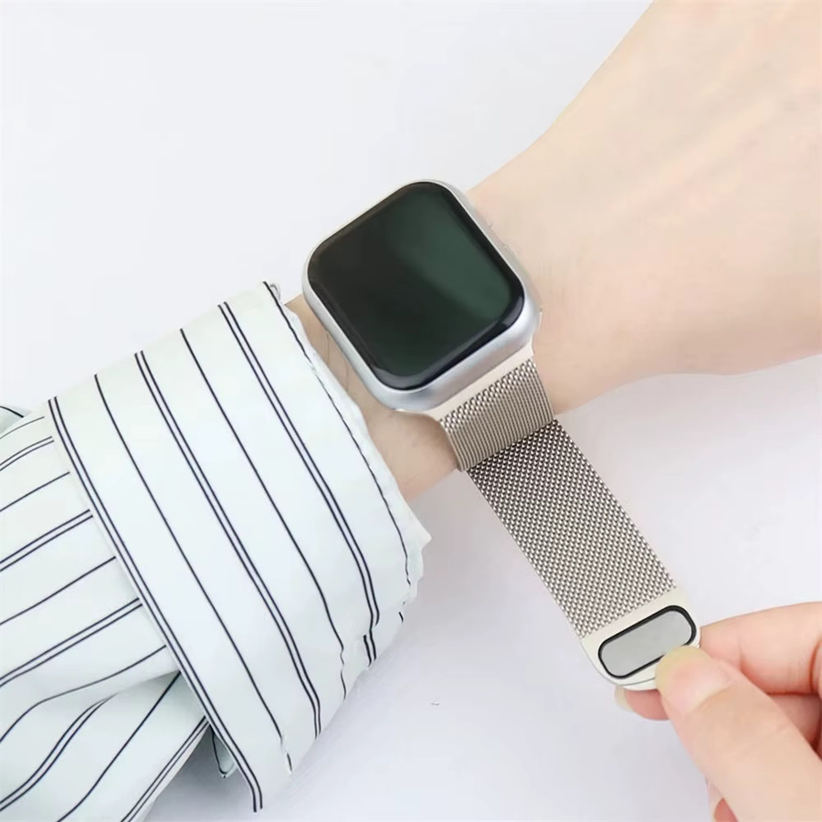 Uhrenarmband Milanaise, Edelstahl, Unisex - Bild 3