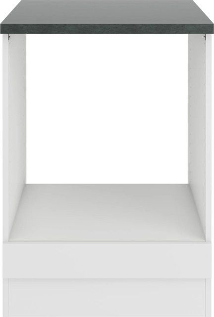 OPTIFIT Oslo214 Küchen-Herdumbau in Weiß mit Feinstruktur, Breite: 60 cm, Höhe: 56,5 cm - Bild 1