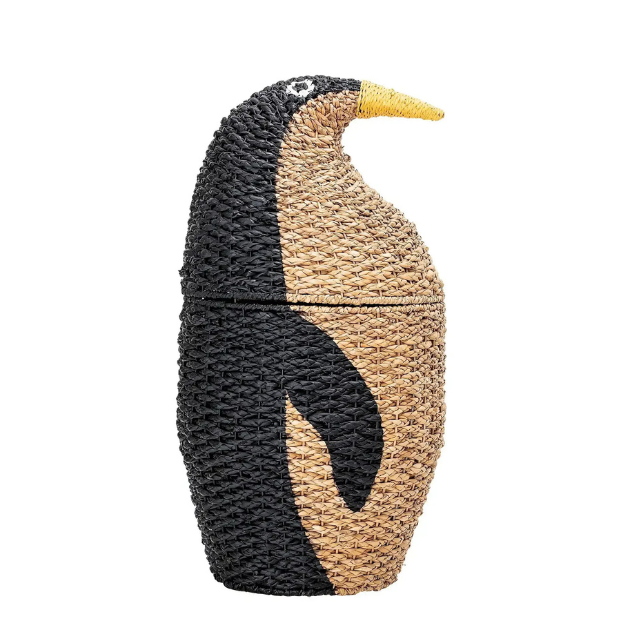 Bloomingville Mini Tazia Korb mit Bankuan-Gras in Schwarz, Höhe: 69 cm - Bild 1