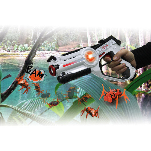 JAMARA Impulse Laser Gun Bug Hunt Set weiss/orange - Bild 3