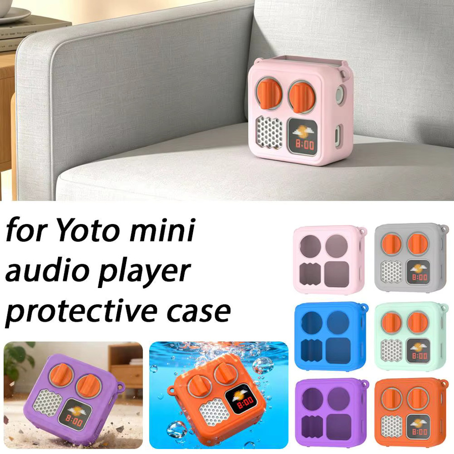 Stoßfeste Schutzhülle mit Trageschlaufe für Yoto Mini Audioplayer, wasserfest und schmutzabweisend - Bild 4