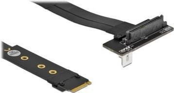 Delock Schnittstellenadapter U.2 auf M.2 NVMe SSD Controller in Schwarz (64135) - Bild 1