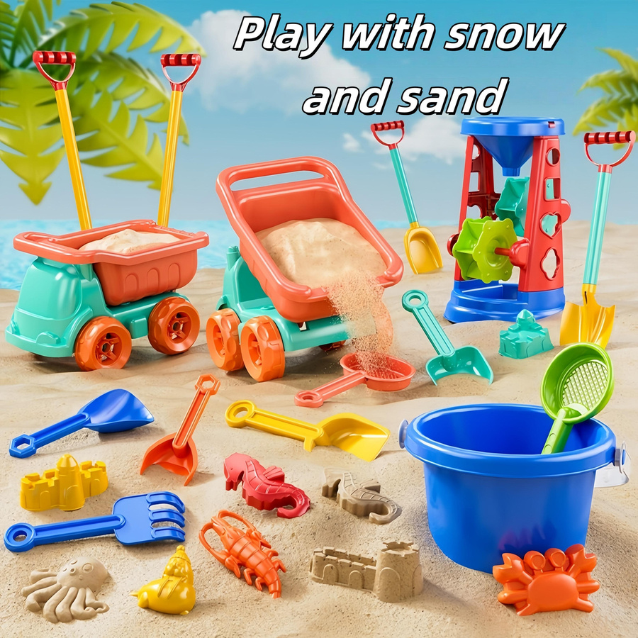 Linyi toy Strand Spielzeugsammlung bunt, ab 3-6 Jahre - Bild 2