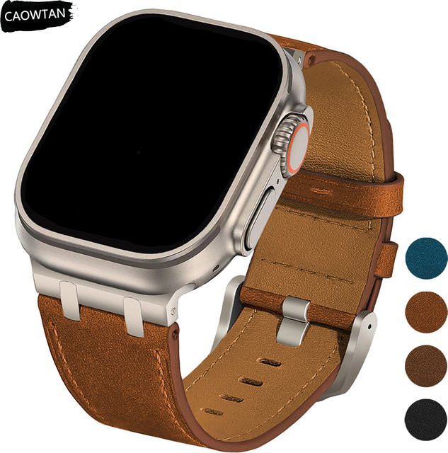 CAOWTAN Uhrenarmband Leder, Unisex - Bild 1