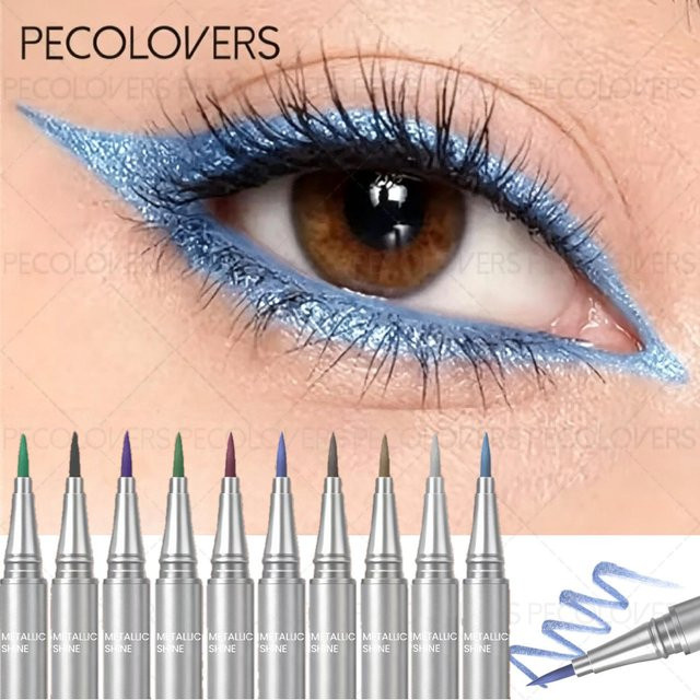 Eyeliner-Stift, Metallic, wasserfest - Bild 1