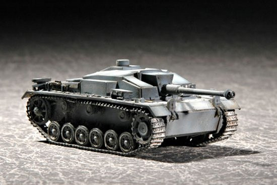 Trumpeter Sturmgeschütz III F, Fahrzeug, 1:72, Grau - Bild 1