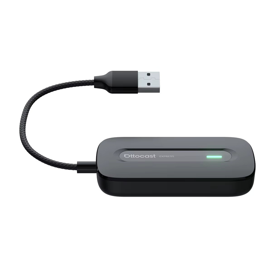 OTTOCAST Play2Video Express Wireless CarPlay und Android Auto Adapter für YouTube und Netflix in Schwarz - Bild 6