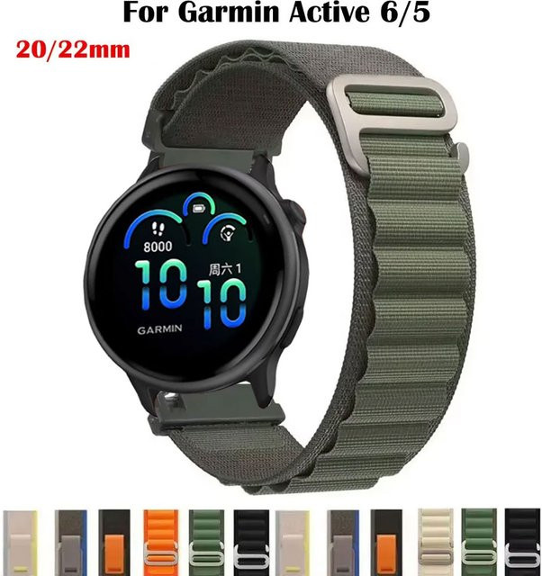 VATMENS Uhrenarmband Alpine Loop, Textil/NATO, Unisex, 20mm 22mm - Bild 1