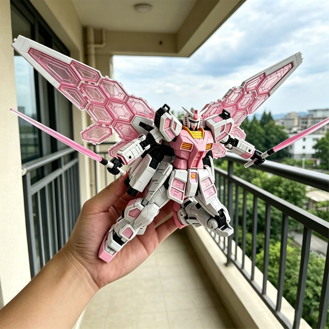 Bandai RX-78F Osaka Expo Limited Pink, Bausatz-Modell, 1/144 Maßstab - Bild 1