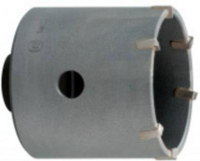 Metabo Hammerbohrkrone mit Hartmetallspitzen in Grau, Durchmesser: 82 mm, Tiefe: 55 mm - Bild 1