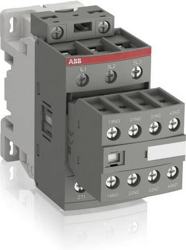 ABB AF30-30-22-11 Schalter, 4 Schließer und 2 Schließer, 24V, 32A, Grau - Bild 1