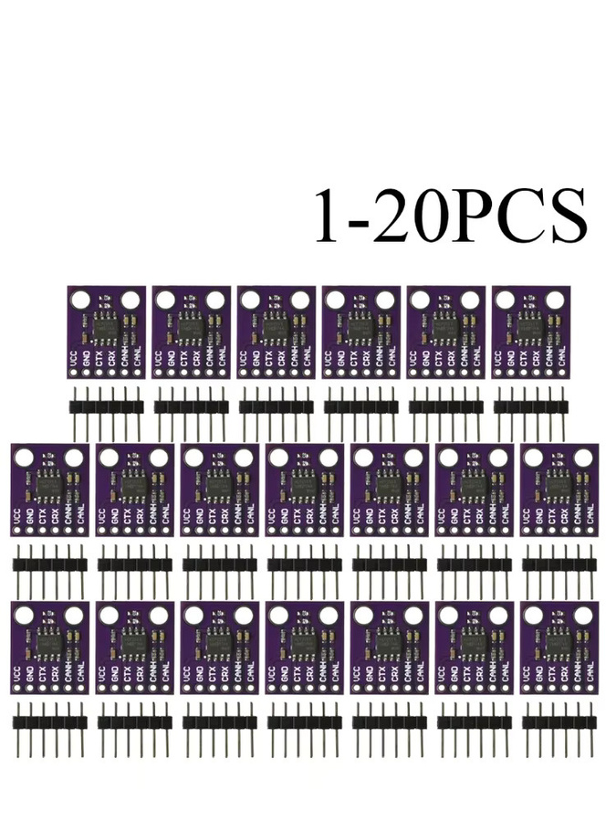 SZYTF MCP2551 Hochgeschwindigkeits-CAN-Bus Kommunikationsprotokollcontroller Modul in Lila - Bild 3