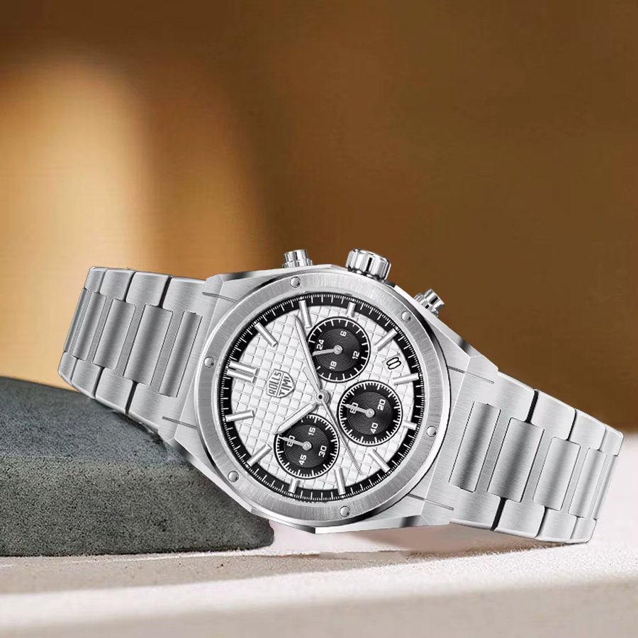 Pagani Design Chronograph, Quarz, Edelstahl, Saphirglas, Herren - Bild 2