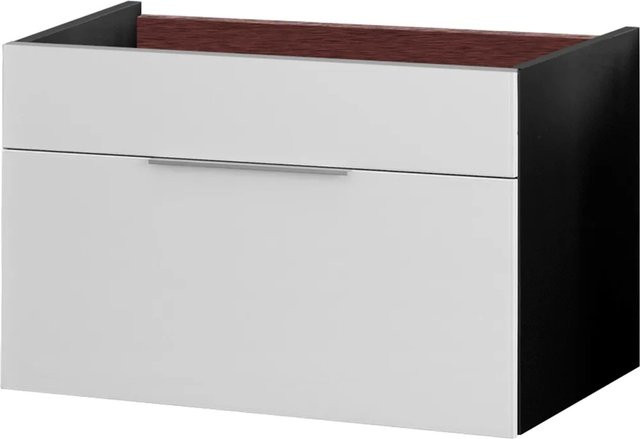 Waschtischunterschrank Fackelmann Kara in Anthrazit oder Weiss, B/T/H: 79,5 x 49,0 x 59,0 cm - Bild 1