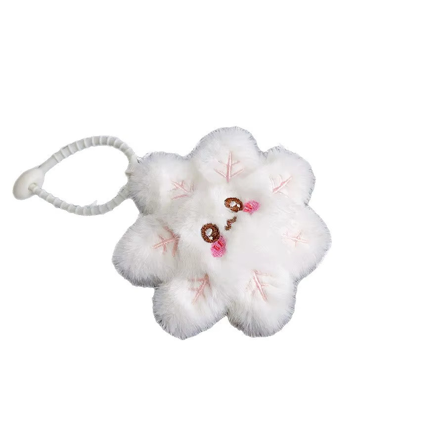 RCDRIFT Winterliche Schneeflocken-Puppe, Schlüsselanhänger, Plüschfigur - Bild 5